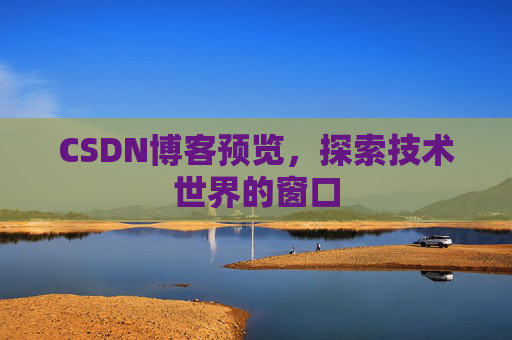 CSDN博客预览，探索技术世界的窗口